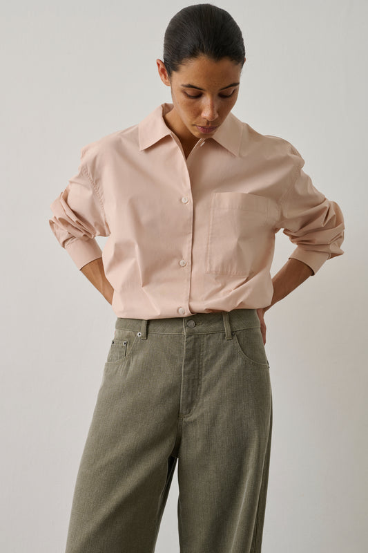 Chemise Itaque - Rose Blush - Coton - Femme