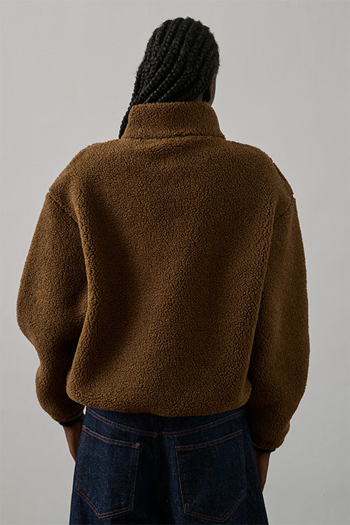 Sweatshirt Finlande - Kaki/Bronze - Femme