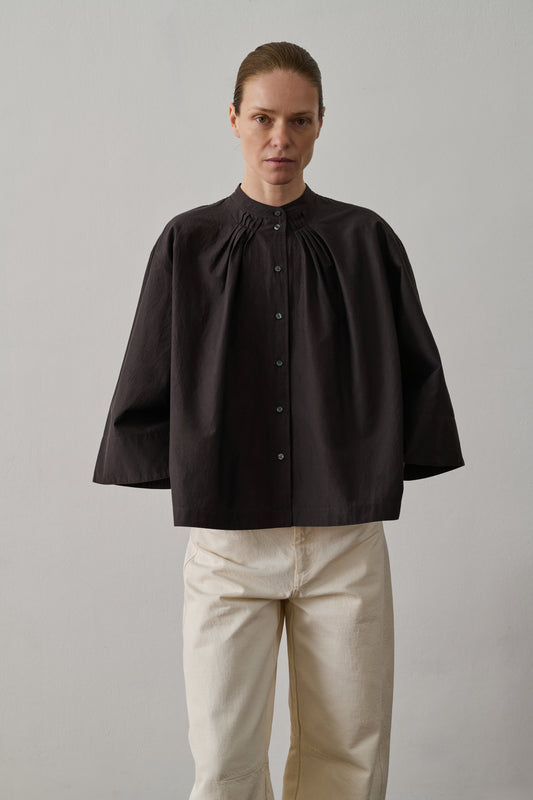 Blouse Bucarest - Café - Coton - Femme