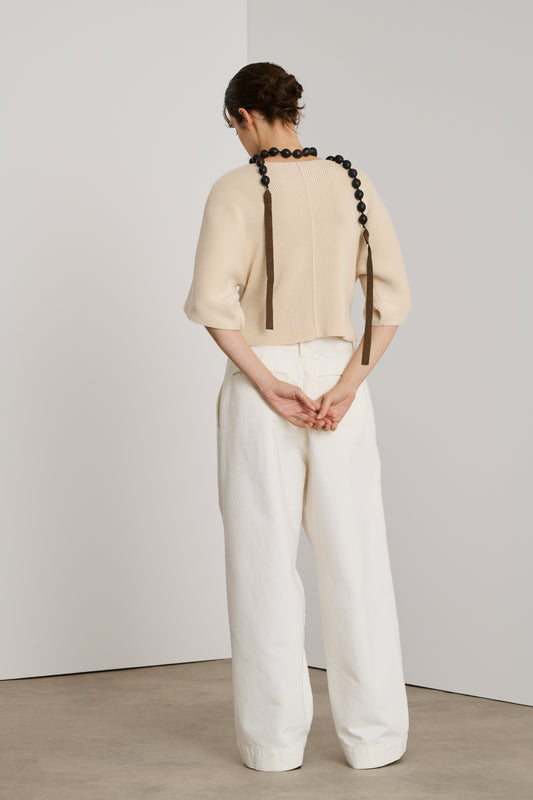 Pull Essaouira - Écru - Coton - Femme