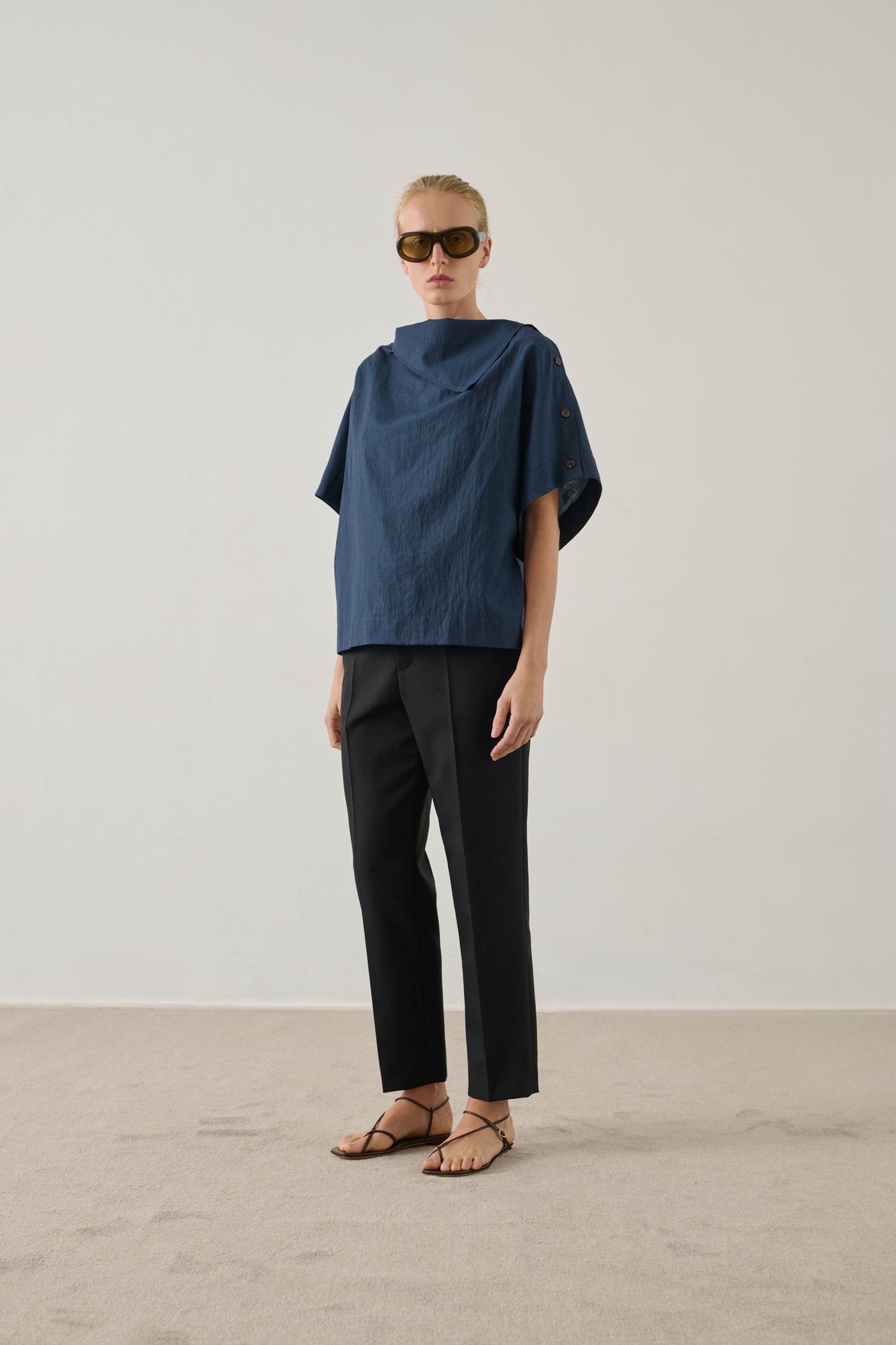 Blouse Issa - Navy - Femme