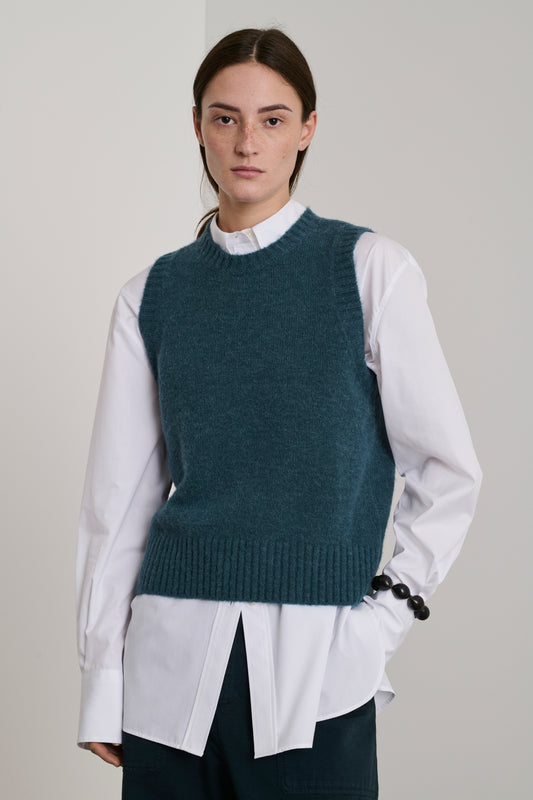 Pull Namaste - Émeraude - Femme