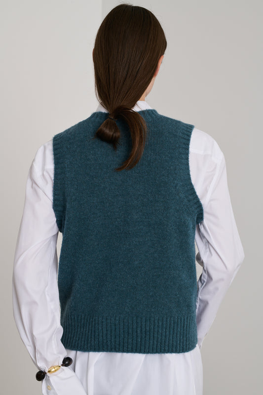 Pull Namaste - Émeraude - Femme