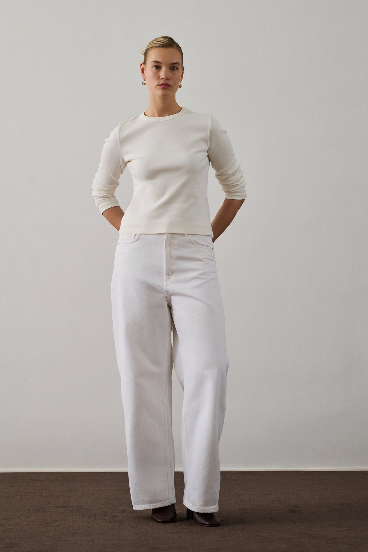 Tee-Shirt Flavie - Blanc - Coton - Femme vue 1