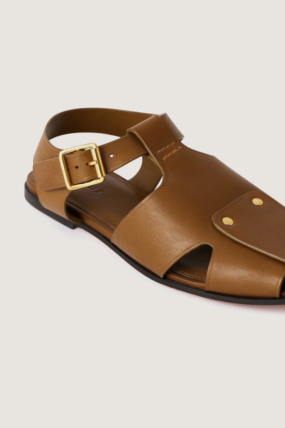 Sandales Avril - Bronze - Cuir - Femme vue 6