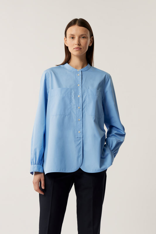 Chemise Laurette - Bleu - Coton - Femme